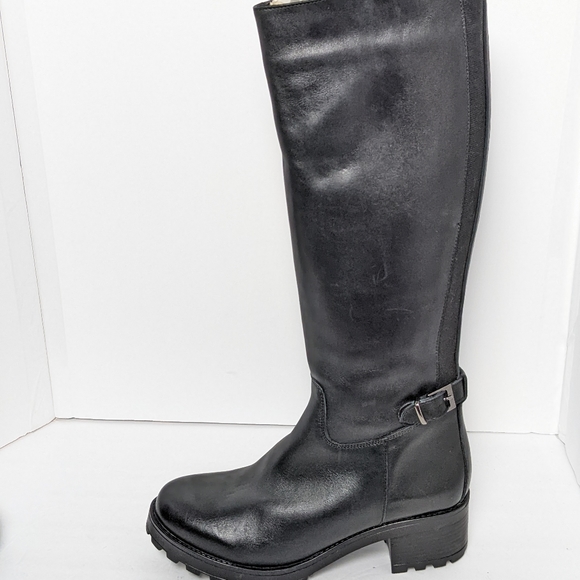 Girotti leather knee high boots - Picture 9 of 16